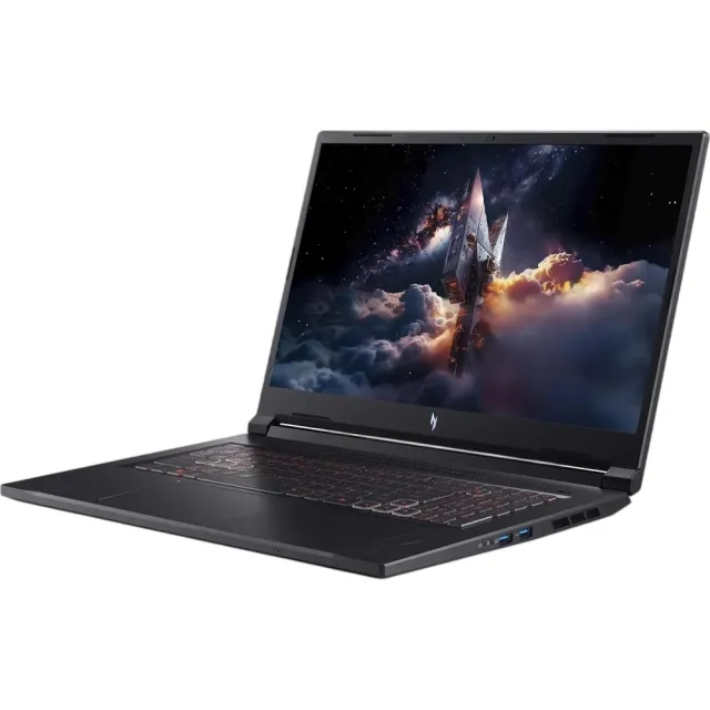 Ноутбук Nitro V ANV17-41-R9Q9 Ryzen 7 260/16Gb/SSD1Tb/RTX 5060 8Gb/17.3"/IPS/QHD/noOS/black