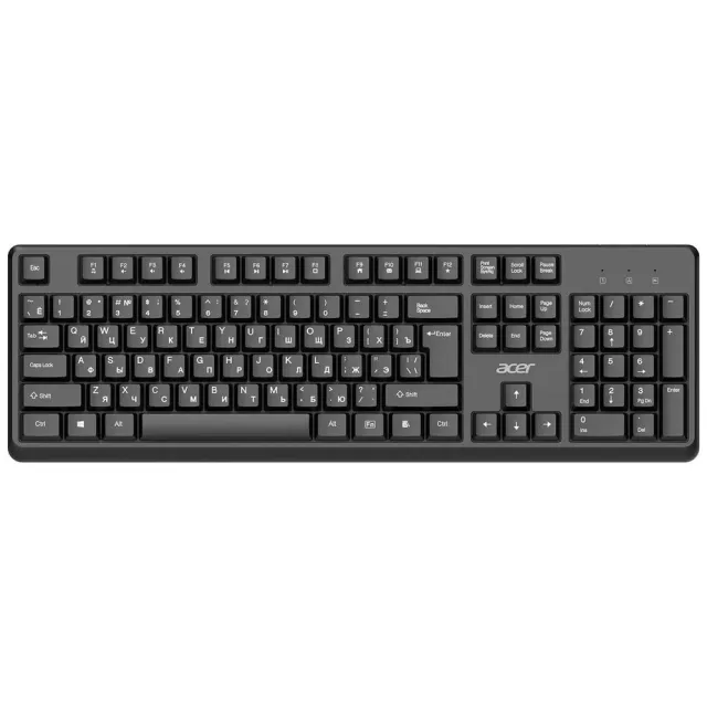 Клавиатура + мышь Acer OCC501 клав:черный мышь:черный USB Multimedia (ZL.ACC11.00H)