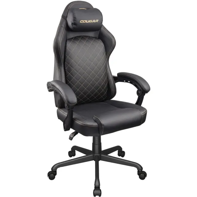 Кресло компьютерное игровое Cougar Fusion EX Black Gold