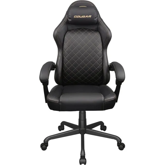 Кресло компьютерное игровое Cougar Fusion EX Black Gold