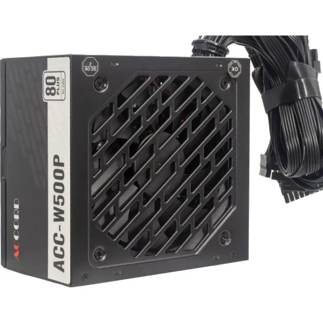 Блок питания для компьютера ACCORD ATX 500W ACC-W500P 80PLUS WHITE