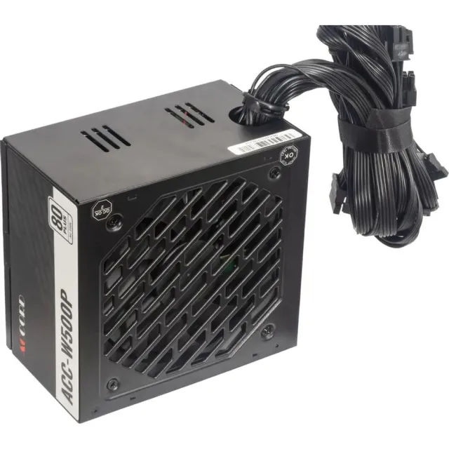 Блок питания для компьютера ACCORD ATX 500W ACC-W500P 80PLUS WHITE