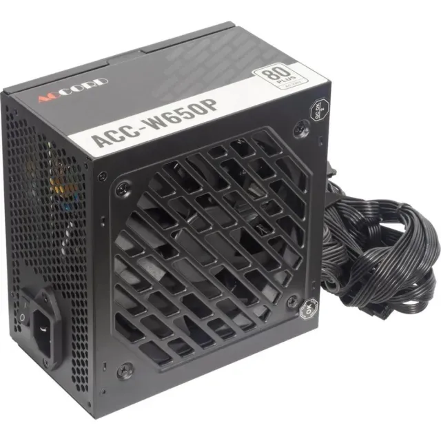 Блок питания для компьютера ACCORD ATX 650W ACC-W650P 80PLUS WHITE