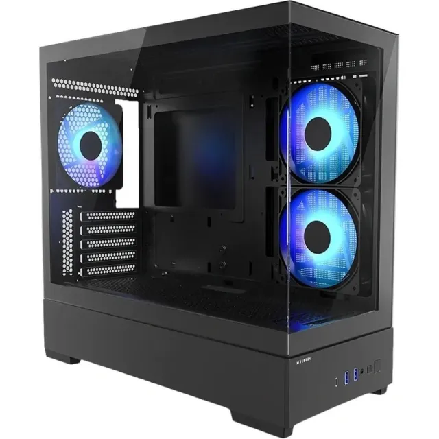 Корпус для компьютера ACCORD mATX ACC-MT210B-G01 Black