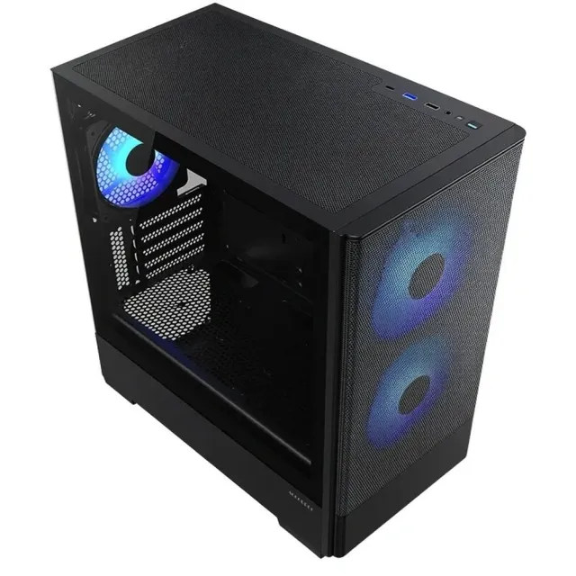 Корпус для компьютера ACCORD mATX ACC-MT210B-G02 Black