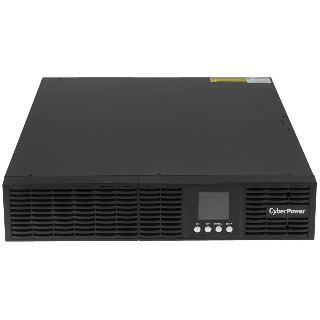 ИБП CyberPower OLS2000ERT2U, 2000VA/1800W, 2U, ONLN, SIN, LCD, USB, RS232, RJ45/11, SL, EPO, C13x8