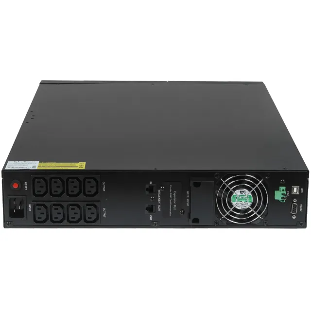 ИБП CyberPower OLS2000ERT2U, 2000VA/1800W, 2U, ONLN, SIN, LCD, USB, RS232, RJ45/11, SL, EPO, C13x8