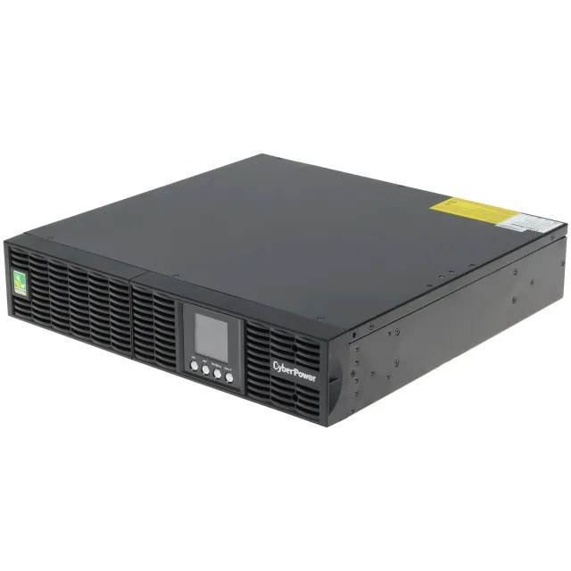 ИБП CyberPower OLS1000ERT2U, 1000VA/900W, 2U, ONLN, SIN, LCD, USB, RS232, RJ45/11, SL, EPO, C13x6