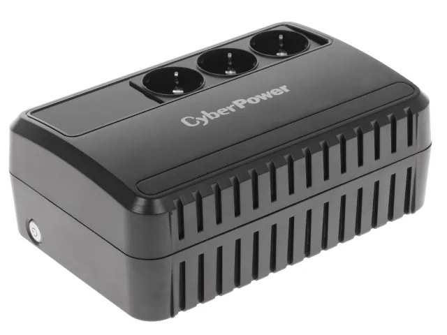ИБП CyberPower BU600E, 600VA/360W, L-INT, A.SIN, LED, SCHUKOx3