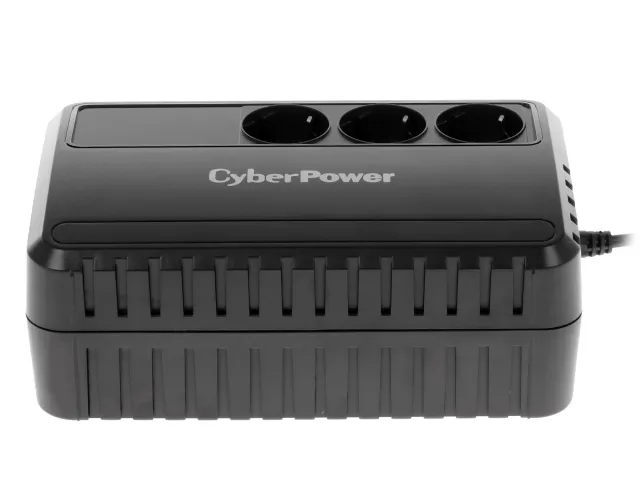 ИБП CyberPower BU600E, 600VA/360W, L-INT, A.SIN, LED, SCHUKOx3