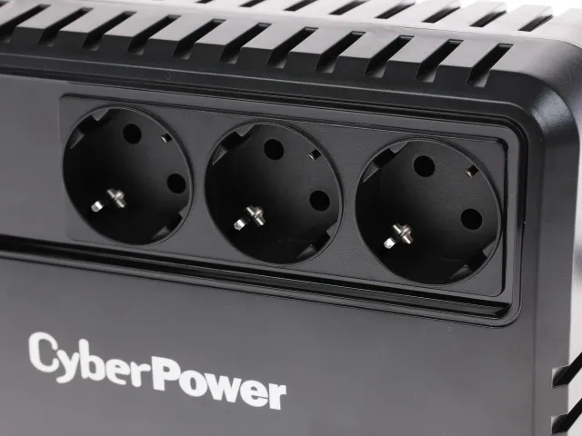 ИБП CyberPower BU600E, 600VA/360W, L-INT, A.SIN, LED, SCHUKOx3