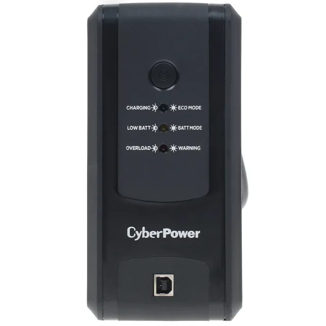 ИБП CyberPower UT850EG, 850VA/480W, L-INT, A.SIN, LED, USB, RJ45/11, SCHUKOx3
