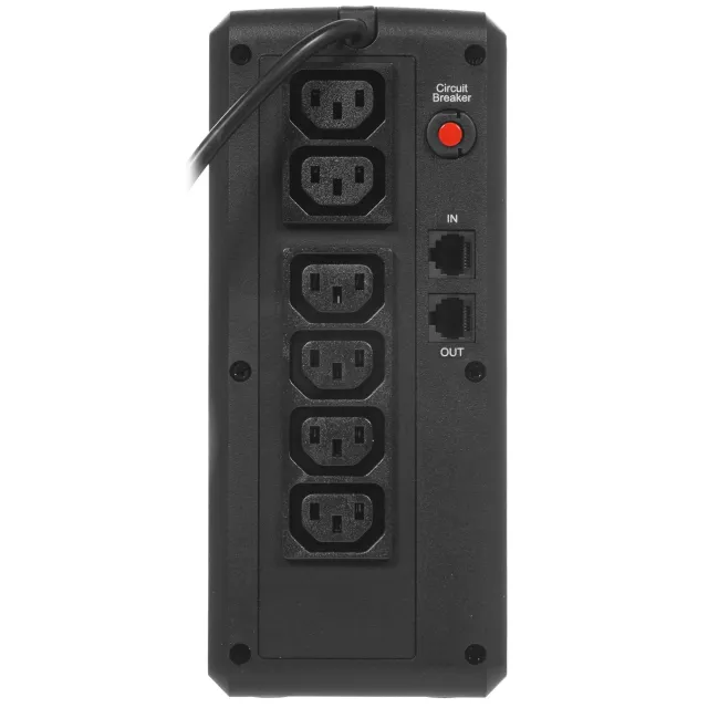 ИБП CyberPower UT1100EIG, 1100VA/660W, L-INT, A.SIN, LED, USB, RJ45/11, C13x6