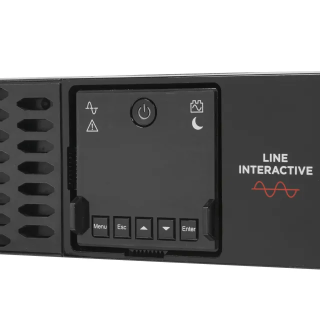 ИБП CyberPower PR1500ERTXL2U, 1500VA/1500W, 2U, L-INT, SIN, LCD, USB, RS232, RJ45/11, SL, EPO, C13x1