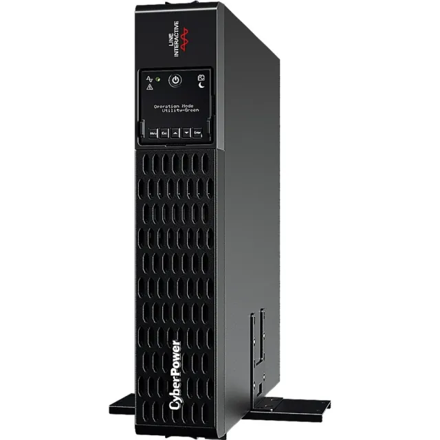 ИБП CyberPower PR1000ERTXL2U, 1000VA/1000W, 2U, L-INT, SIN, LCD, USB, RS232, RJ45/11, SL, EPO, C13x1