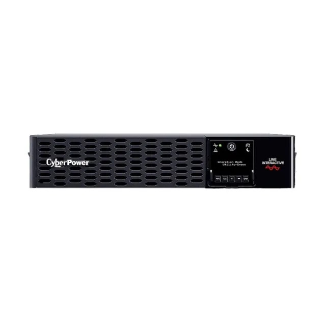 ИБП CyberPower PR2200ERTXL2U, 2200VA/2200W, 2U, L-INT, SIN, LCD, USB, RS232, RJ45/11, SL, EPO, C13x6