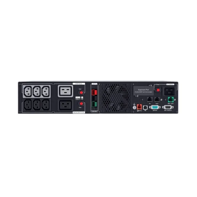 ИБП CyberPower PR2200ERTXL2U, 2200VA/2200W, 2U, L-INT, SIN, LCD, USB, RS232, RJ45/11, SL, EPO, C13x6