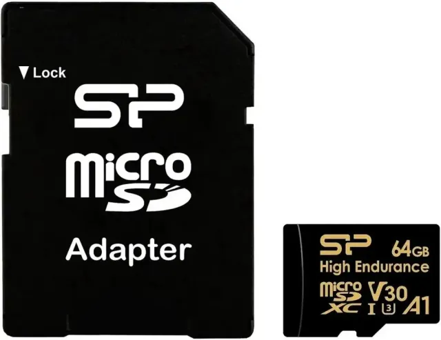 Карта памяти Silicon Power Superior Pro microSDXC SP064GBSTXDV3V1HSP 64GB A1, V30, UHS-I Class 3 (U3
