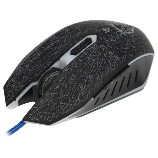 Мышь проводная игровая DEFENDER Shock GM-110L (Шок) оптика,6кнопок,800-3200dpi