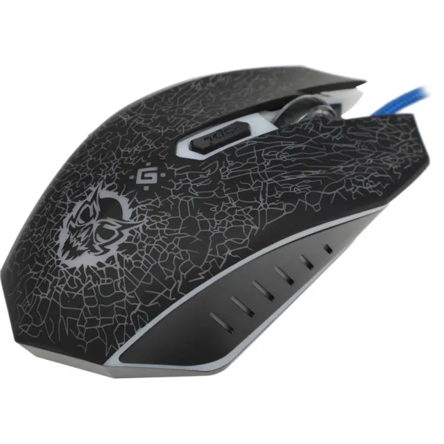 Мышь проводная игровая DEFENDER Shock GM-110L (Шок) оптика,6кнопок,800-3200dpi