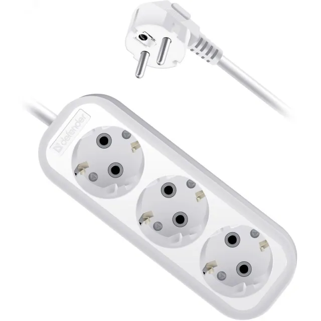 Удлинитель с заземлением DEFENDER R330 16 А,7 м