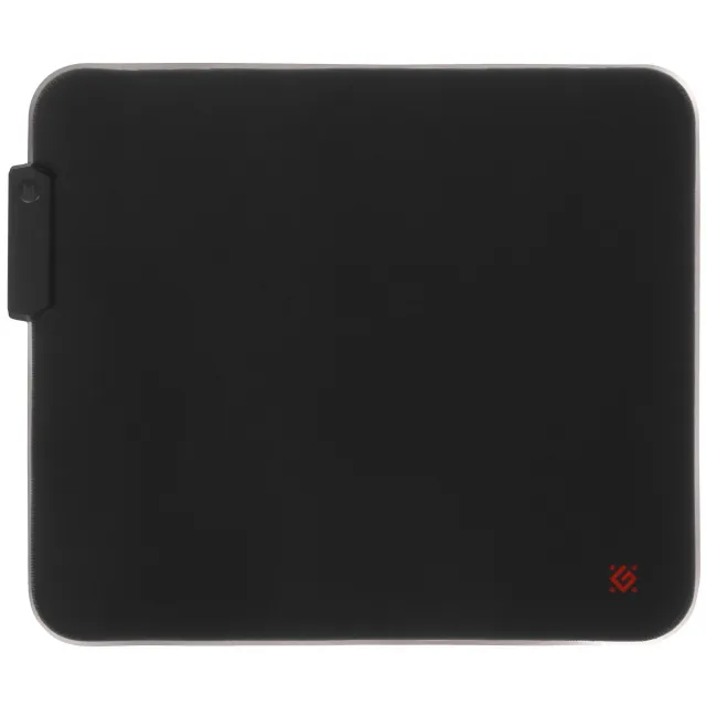 Коврик игровой DEFENDER черный L Light 350*300*4 мм, RGB