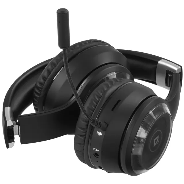 Гарнитура беспроводная DEFENDER FreeMotion B400 черный, микрофон, LED, BT
