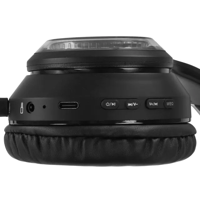 Гарнитура беспроводная DEFENDER FreeMotion B400 черный, микрофон, LED, BT
