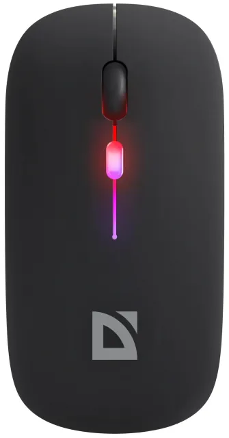 Мышь беспроводная оптическая DEFENDER Coda MB-261 черн,2.4ГГц+BT,радужн,300мАч
