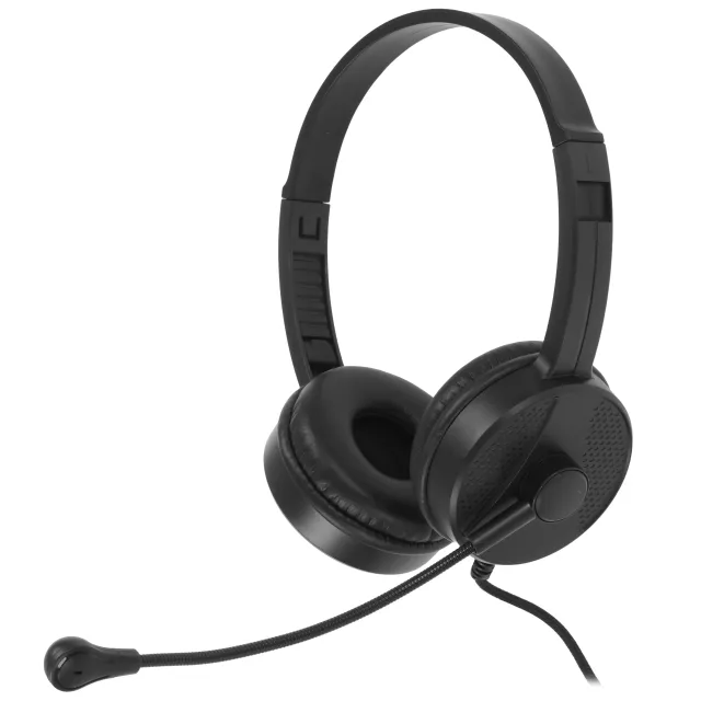 Гарнитура Компьютерная DEFENDER Tune 160 черный, провод 1.8 м