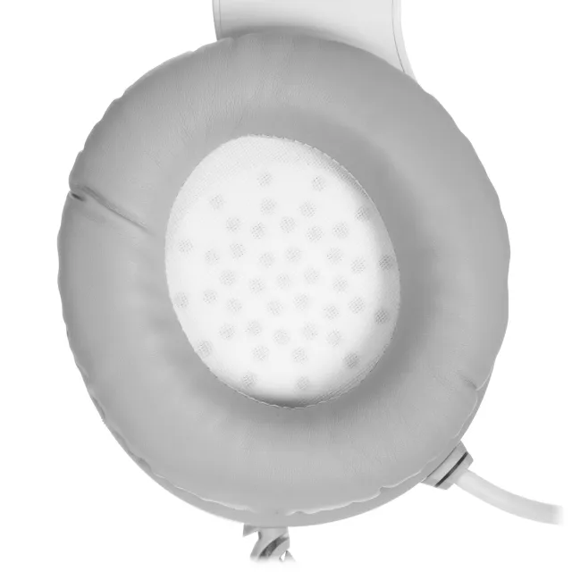 Гарнитура игровая DEFENDER Ghost LED белый, LED, провод 1.8 м