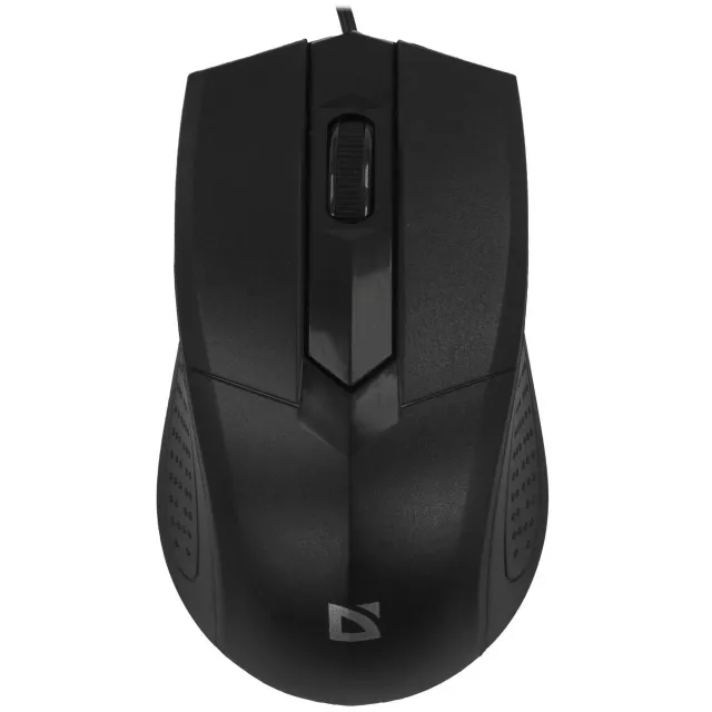 Мышь проводная оптическая DEFENDER Optimum MB-270 PRO:черн,3кн,1200dpi,1.8м,тефл