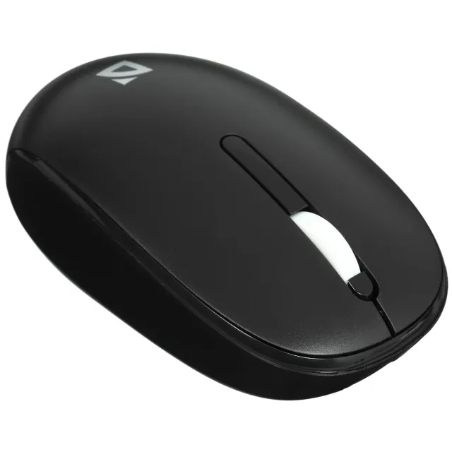 Мышь беспроводная оптическая DEFENDER Smart MM-396 Чер,3кн,2.4G+BT,500мАч,1600dpi