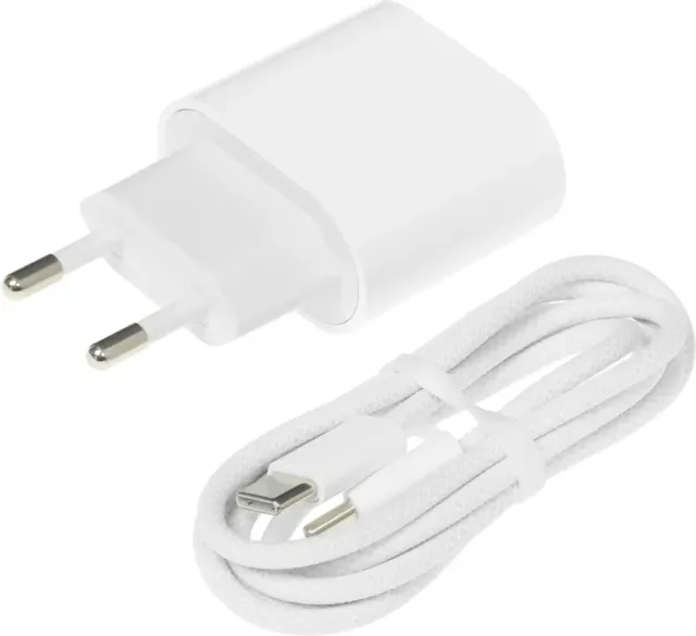 Адаптер сетевой DEFENDER UPA-121 20W, USB C,кабель Type-C,белый