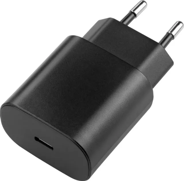 Адаптер сетевой DEFENDER UPA-125 25W,USB C,кабель Type-C,черный
