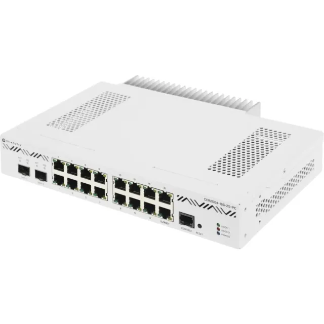 Маршрутизатор MIKROTIK CCR2004-16G-2S+PC 16*10/100/1000 LAN, 2*SFP+, USB