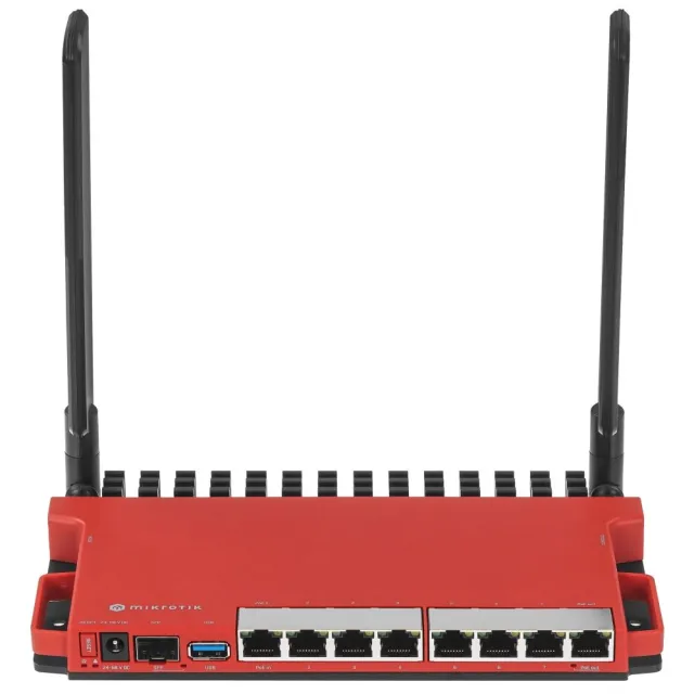 Беспроводной маршрутизатор MIKROTIK L009UIGS-2HAXD-IN, 802.11b/g/n/ax, 8*10/100/1000 LAN, 1*PoE, SFP