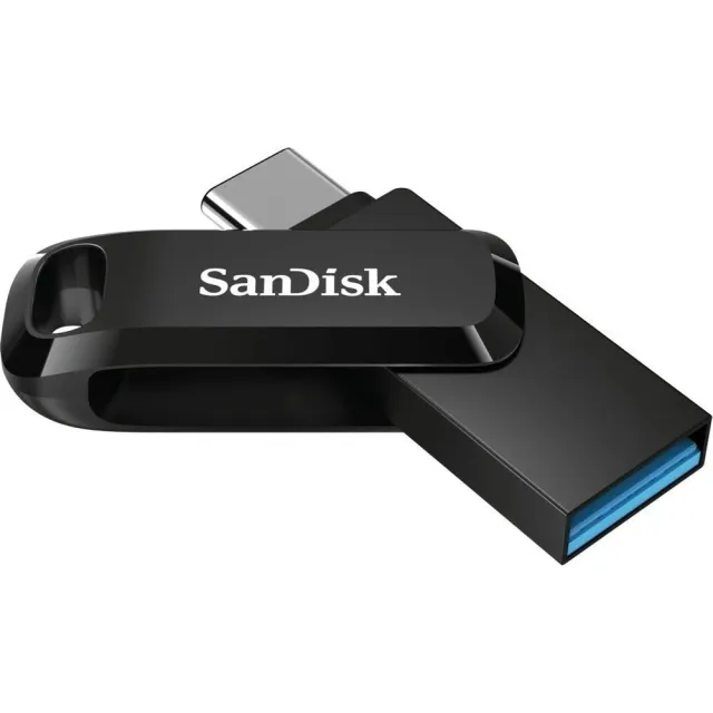 Флеш-накопитель SanDisk Ultra Dual Drive Go SDDDC3-256G-G46 USB 3.2 Gen1 256GB black