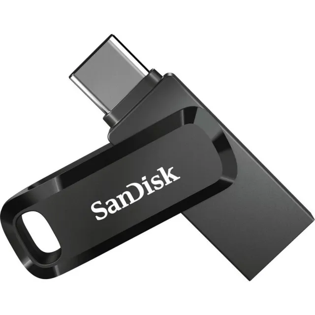 Флеш-накопитель SanDisk Ultra Dual Drive Go SDDDC3-256G-G46 USB 3.2 Gen1 256GB black