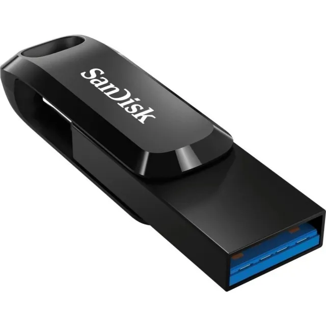 Флеш-накопитель SanDisk Ultra Dual Drive Go SDDDC3-256G-G46 USB 3.2 Gen1 256GB black