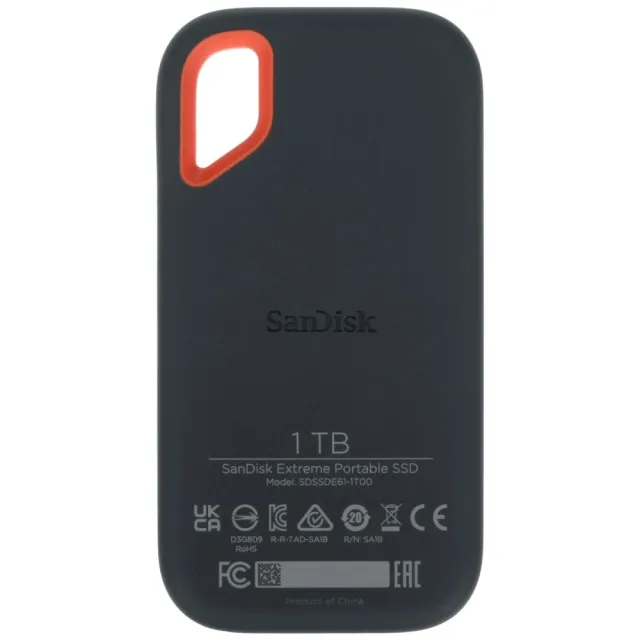 Внешний SSD SanDisk 1TB Portable Drive SSD-USB-C, USB 3.2 Gen 2