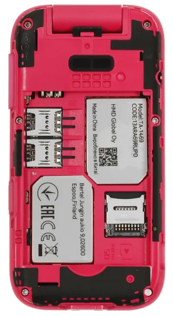 Мобильный телефон NOKIA 2660 TA-1469 DS EAC Розовый