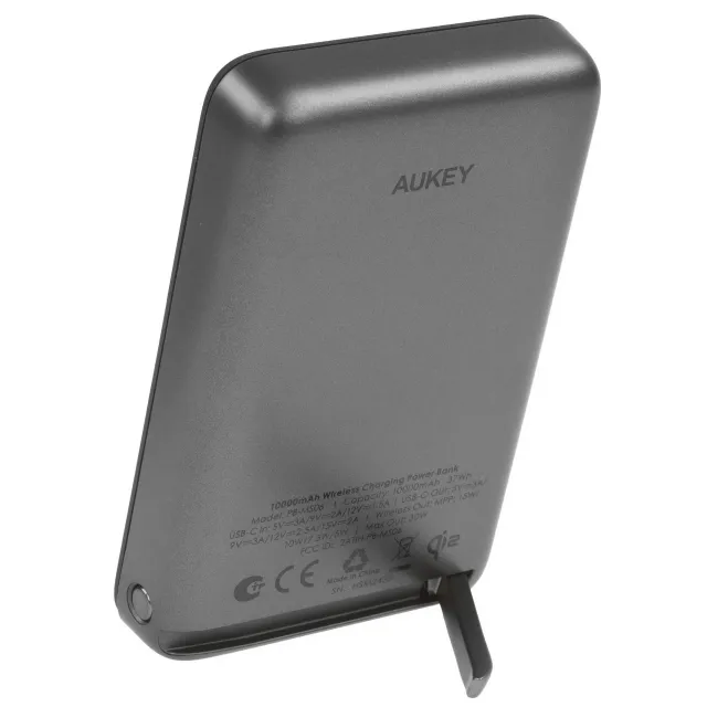 Внешний аккумулятор Aukey Magnetic2 10000 Qi2
