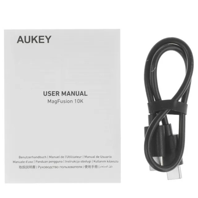 Внешний аккумулятор Aukey Magnetic2 10000 Qi2