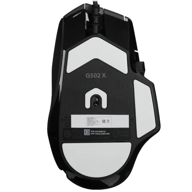 Мышь игровая проводная Logitech G502 X черный (910-006142)