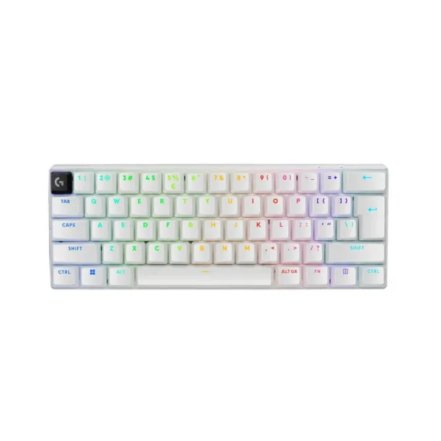 Клавиатура Logitech G PRO X 60 Lightspeed GL Tactile белый (920-011934) английская раскладка