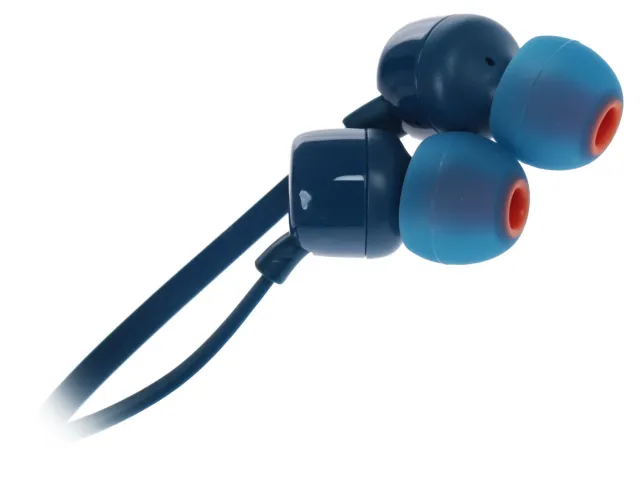 Наушники JBLT110BLU с микрофоном (JBLT110BLU) синий