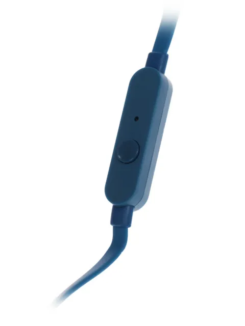 Наушники JBLT110BLU с микрофоном (JBLT110BLU) синий