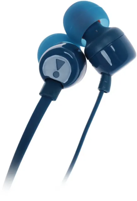 Наушники JBLT110BLU с микрофоном (JBLT110BLU) синий