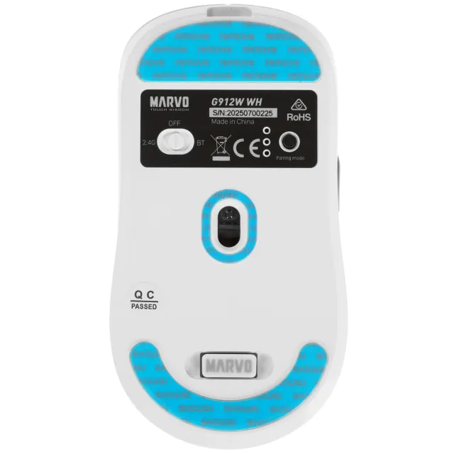 Мышь беспроводная игровая Marvo Niro 50, Белый